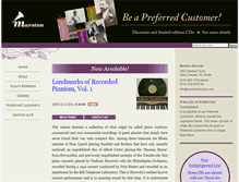 Tablet Screenshot of marstonrecords.com